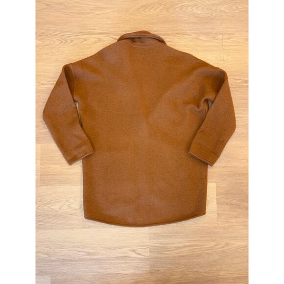 Madewell Seville Merino Wool Sweater Blazer Women's Heather Pecan size XS - Picture 2 of 3